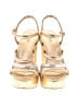 MICHAEL Michael Kors Metallic Gold Sandals Size 8 1/2 - photo 2