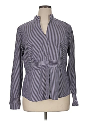 Lafayette 148 New York Long Sleeve Blouse (view 1)