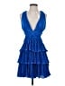 Lulus 100% Polyester Blue Cocktail Dress Size S - photo 1