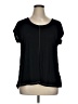 Suzanne Betro Black Short Sleeve Top Size 1X - photo 1