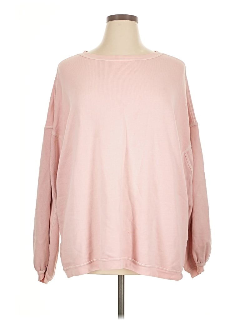 Pre-owned Aerie Sweatshirt In Pink