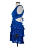 Lulus 100% Polyester Blue Cocktail Dress Size S - photo 5