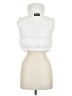 Katie J NYC 100% Polyurethane White Vest Size M - photo 2
