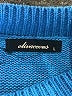 Olivaceous Solid Blue Pullover Sweater Size L - photo 7
