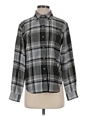 Banana Republic Factory Store Long Sleeve Button-Down Shirt (view 1)