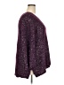 Chico's Metallic Purple Pullover Sweater Size XXL (4) - photo 4