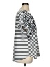 Suzanne Betro Silver Short Sleeve Top Size 1X - photo 4