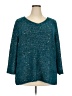 Chico's Teal Pullover Sweater Size XXL (4) - photo 1