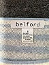 Belford Color Block Orange Pullover Sweater Size S - photo 7