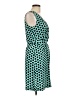 Donna Morgan Polka Dots Teal Cocktail Dress Size 12 (petite) - photo 4