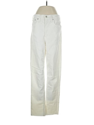 Madewell The Tall Perfect Vintage Jean in Tile White: Raw-Hem Edition (view 1)