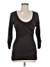 Ruby Ribbon Gray 3/4 Sleeve Top Size M - photo 1