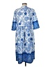 Unbranded Paisley Blue Casual Dress Size M - photo 2