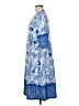 Unbranded Paisley Blue Casual Dress Size M - photo 5