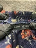 Lane Bryant Floral Blue Short Sleeve Blouse Size 10 - 12 Plus - photo 7