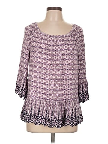 Fever 3/4 Sleeve Blouse (view 1)