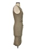 Leith Solid Tan Casual Dress Size XS - photo 4