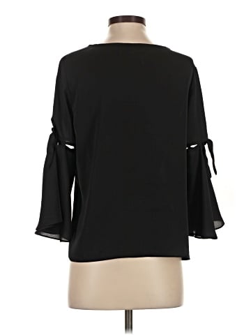 Waverly Grey 3/4 Sleeve Blouse (view 2)