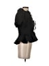 Hill House 100% Polyester Black Short Sleeve Blouse Size 2 - photo 4