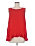 Signature 100% Polyester Red Sleeveless Blouse Size M - photo 1