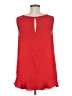 Signature 100% Polyester Red Sleeveless Blouse Size M - photo 2
