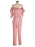 ChicMe Solid Pink Jumpsuit Size S - photo 2