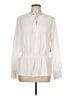 Alfani 100% Polyester Ivory Long Sleeve Blouse Size L - photo 1