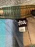 Tea 100% Cotton Plaid Blue Board Shorts Size 7 - photo 3