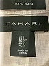 Tahari 100% Linen Tan Jacket Size S - photo 6