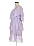 Unbranded 100% Polyester Purple Cocktail Dress Size L - photo 5