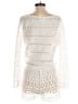 Nicole Miller Artelier White Romper Size S - photo 2
