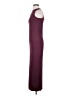Yitty Solid Burgundy Casual Dress Size XS - photo 5