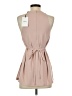 Theory 100% Polyester Tan Sleeveless Blouse Size P (petite) - photo 2