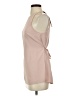 Theory 100% Polyester Tan Sleeveless Blouse Size P (petite) - photo 5