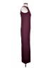 Yitty Solid Burgundy Casual Dress Size XS - photo 4