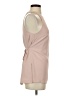 Theory 100% Polyester Tan Sleeveless Blouse Size P (petite) - photo 4