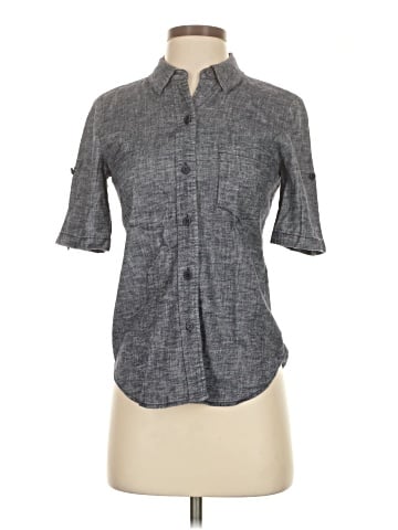 Theory Short Sleeve Button-Down Shirt (view 1)