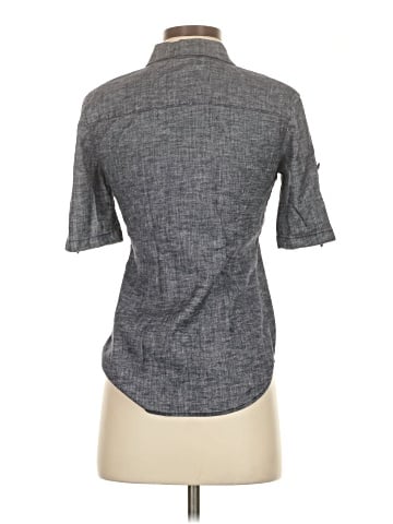 Theory Short Sleeve Button-Down Shirt (view 2)