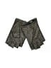 Karl Lagerfeld 100% Leather Gray Green Gloves Size S - photo 1