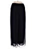 Patra 100% Polyester Solid Black Casual Pants Size 16 - photo 2