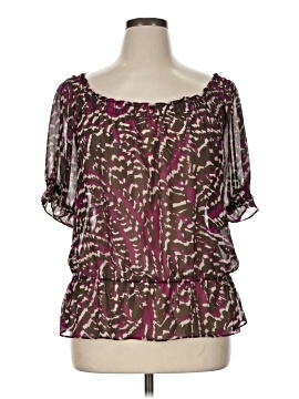 A.N.A. A New Approach Short Sleeve Blouse