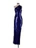 Mac Duggal 100% Polyester Blue Cocktail Dress Size 2 - photo 1