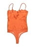 Lulus Orange Bodysuit Size S - photo 2