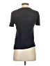 Tory Burch 100% Silk Black Short Sleeve Top Size XS - photo 2
