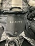 Talbots Checkered-gingham Black Wool Coat Size XL - photo 6