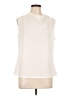 Worthington Ivory Sleeveless Blouse Size L - photo 1