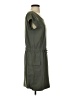 RBX Solid Green Casual Dress Size S - photo 4
