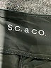 S.C. & Co. Solid Black Skort Size XL - photo 3
