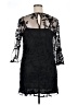 Just Fab 100% Viscose Black Cocktail Dress Size XL - photo 2