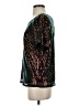 Jasambac Metallic Gold Short Sleeve Top Size S - photo 5